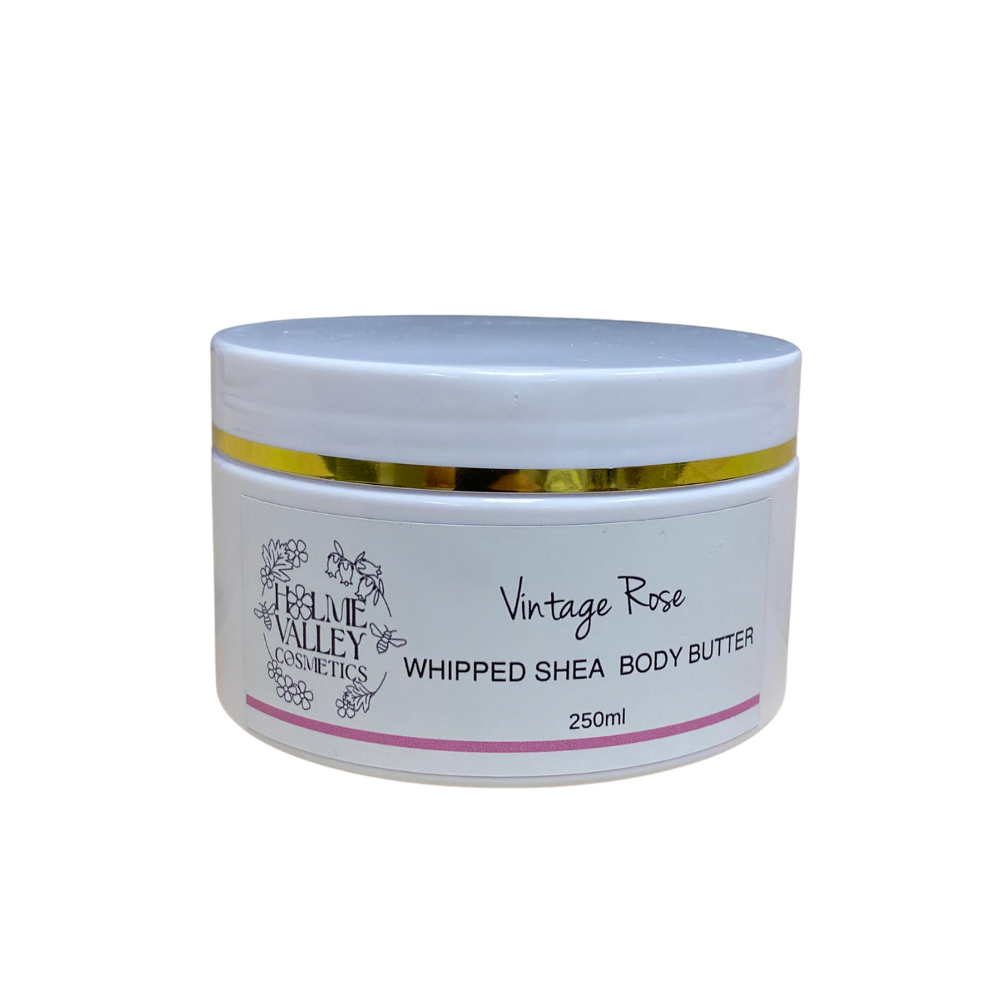 Vintage Rose Whipped Shea Body Butter – 250ml